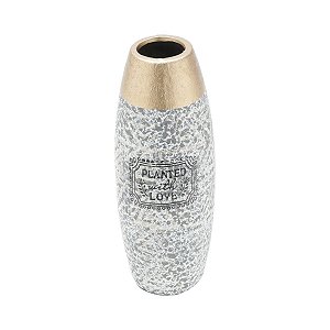 VASO DECORATIVO CERÂMICA 12x30cm