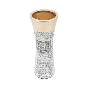 VASO DECORATIVO CERÂMICA 12x30cm