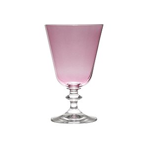 CJ 6 TAÇAS DE CRISTAL ECOLÓGICO P/VINHO BELLA AMETISTA 350ml