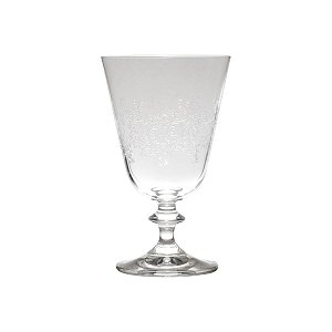 CJ 6 TAÇAS DE CRISTAL ECOLÓGICO P/VINHO BELLA PANTOGRAFADA LEAFS 350ml
