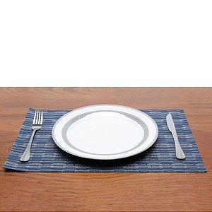 LUGAR AMERICANO PVC AZUL 45x30cm