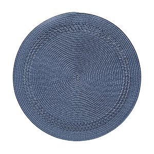 LUGAR AMERICANO POLIÉSTER AZUL MARINHO 38cm