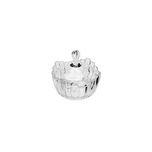 POTICHE DECORATIVO DE VIDRO 12x12cm