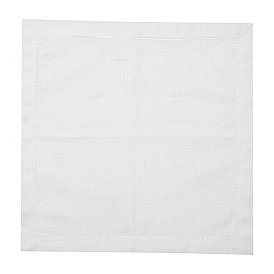 CJ 2 GUARDANAPOS PONTO AJOUR ALGODÃO LUXO BRANCO 40x40cm