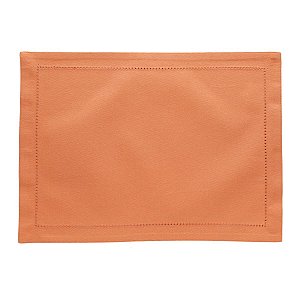 JOGO AMERICANO 2PC PONTO AJOUR ALGODÃO TERRACOTA 45x33cm