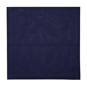 CJ 2 GUARDANAPOS ALGODÃO AZUL ESCURO 40x40cm