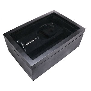 CAIXA P/VINHO C/1 TACA P/1 GARRAFA