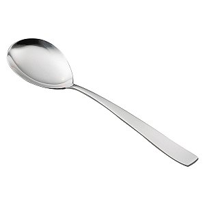 (UN) COLHER P/SALADA AÇO INOX PISA