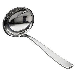 (UN) CONCHA P/MOLHO AÇO INOX PISA