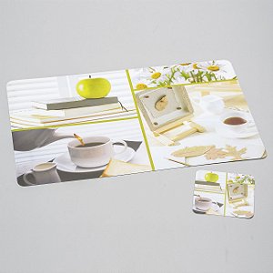 CJ. DE JG. AMERICANO C/ PORTA COPO P/ 4 PESSOAS SWEET HOME