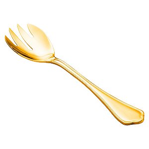 (UN) GARFO P/SALADA PVD DOURADO ZURICH