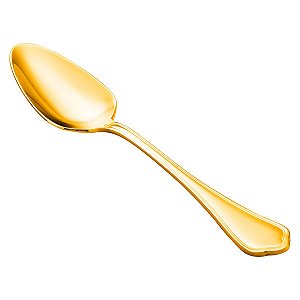 (DZ) COLHER P/MESA PVD DOURADO ZURICH