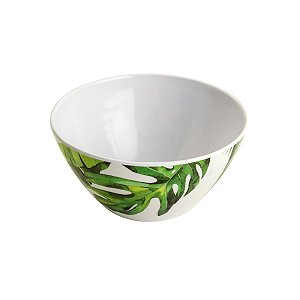 BOWL DE MELAMINA LEAVES 15X7,5cm