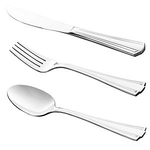 FAQUEIRO 102PC AÇO INOX CAPRI FORJADO LISO S/ESTOJO