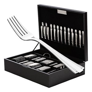 FAQUEIRO 130PC AÇO INOX CAPRI FORJADO LISO S/CAIXA