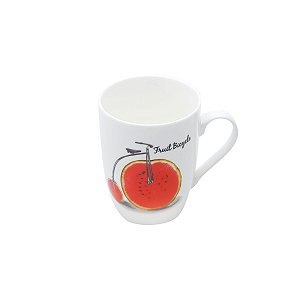 CANECA DE PORCELANA BIKE MELANCIA 350ML