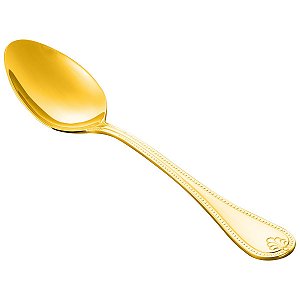 (UN) COLHER P/ARROZ PVD DOURADO CHRIS