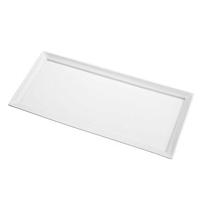 TRAVESSA DE PORCELANA RETANGULAR 34,5X16cm