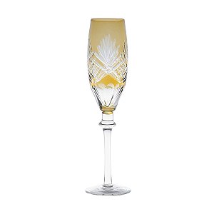 CJ. 6 TAÇAS P/ CHAMPAGNE 250ML DE VIDRO