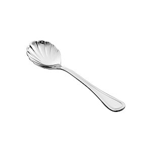 (UN) COLHER P/AÇUCAR DE AÇO INOX LOUVRE