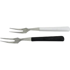 JG 12 GARFOS P/ PETISCOS EM AÇO INOX 10,2CM / 0,8MM / 3G