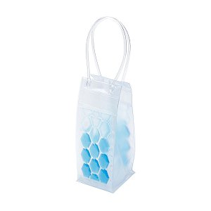 BOLSA DE PLÁSTICO C/GEL TERMICO P/GARRAFAS BOTTLE COOLER BAG