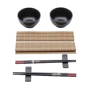 CJ 8PC P/SUSHI DE BAMBU TÓQUIO