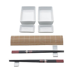 CJ 10PC P/SUSHI DE BAMBU KYOTO
