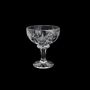 CJ 6 TAÇAS P/SOBREMESA DE CRISTAL PRIMA 260ml