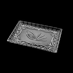 TRAVESSA DE CRISTAL JANINE 29,5x19,5cm
