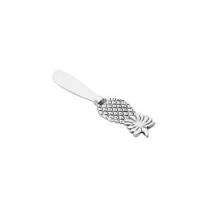 CJ 6 ESPÁTULAS DE ZAMAC NIQUELADO PINEAPPLE 12,5cm