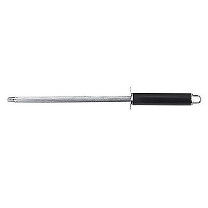 CHAIRA HANZO EM ACO INOX COM CABO NA COR PRETA A30CM 113GRS