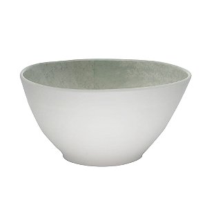 SALADEIRA MELAMINA AQUA CINZA 25cm