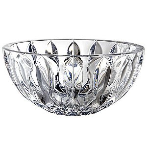 CENTRO DE MESA OCEAN COM PE EM CRISTAL D25XA19,4CM