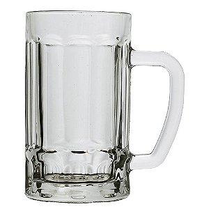 CANECA PARA CERVEJA BEER MUG EM VIDRO 410ML A13CM