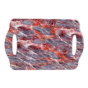 BANDEJA PEDRA EM CERAMICA L18XP28XA1,4CM