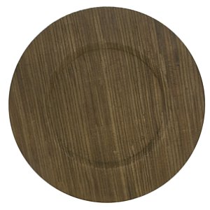 SOUSPLAT LEAF REDONDO EM FIBRA DE AGUAPE 33CM VERDE