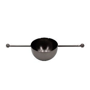 DOSADOR PARA BEBIDA OPEN BAR EM ACO INOX 25ML COR PRETO