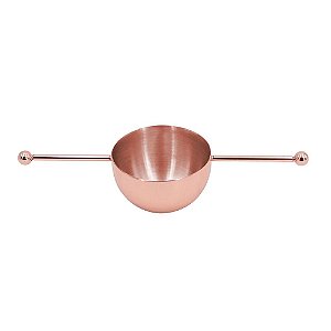 DOSADOR PARA BEBIDA OPEN BAR EM ACO INOX 25ML COR COBRE