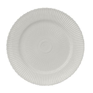 SOUSPLAT DE PLÁSTICO ÔNIX BRANCO 33cm