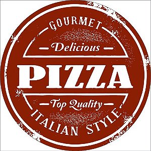 TABUA PIZZA REDONDA EM VIDRO D40CM