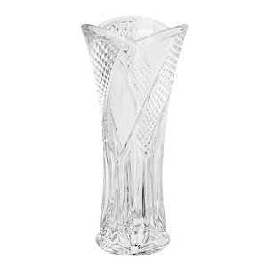 VASO FLORERO SOLITÁRIO EM CRISTAL ECOLOGICO D8XA18CM
