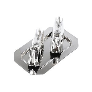 CJ SALEIRO PIMENTEIRO C/SUPORTE ZAMAC SILVER PLATED 8x2x4cm