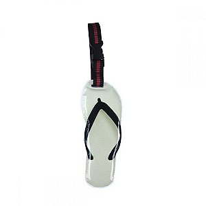 ETIQUETA P/ MALA PVC CHINELO TIRA PRETA 56 X 33 X 33 CM