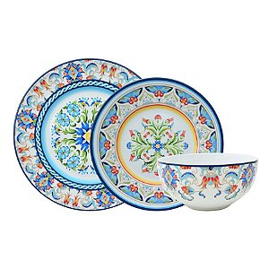 APARELHO DE JANTAR 18 PECAS TUNISIA EM PORCELANA