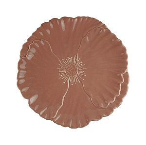 PRATO RASO PORCELANA LILLY ROSE 27cm
