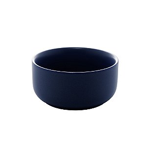 CJ 3 PETISQUEIRAS PORCELANA NÓRDICA AZUL ESCURO MATT 11x5cm