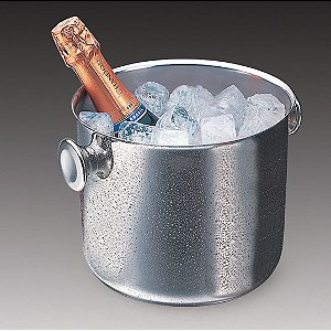 BALDE DE PRATA P/VINHO ELEGANCE 21X18CM