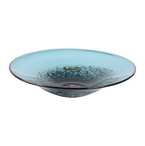 CORAL DEEP SEA EM VIDRO D38XA7CM COR AZUL