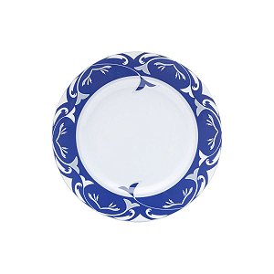 CJ 6 PC PRATOS DE PORCELANA P/SOBREMESA LIMOGES ALLEGRO 22cm
